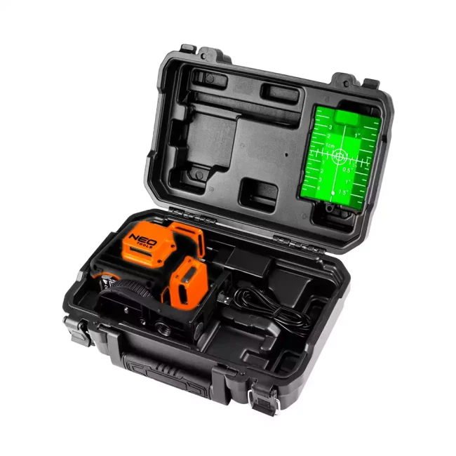 Лазерний рівень NEO TOOLS, 3D, акум., Li-Ion, 20 м (75-109)