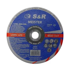 Круг отрезной S&R Meister A36S BF по металлу (131016180)
