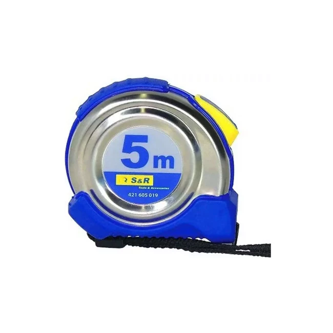 Рулетка S&R Ferro 5м х 19мм (421605019)