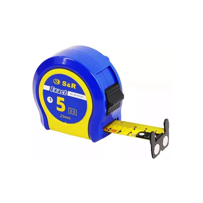 Рулетка S&R Ferro 5м х 25мм (422705025) Рулетка S&R Ferro 5м х 25мм (422705025)