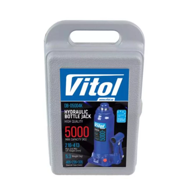 Домкрат гідравлічний VITOL 5т (DB-05004K)