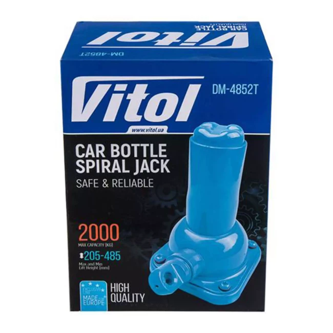 Домкрат механический VITOL 2т (ДМ-4852Т/ST-107H)