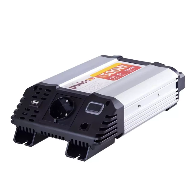 Инвертор PULSO IMU 520 12V-220V 500W USB-5VDC2.0A (IMU-520)