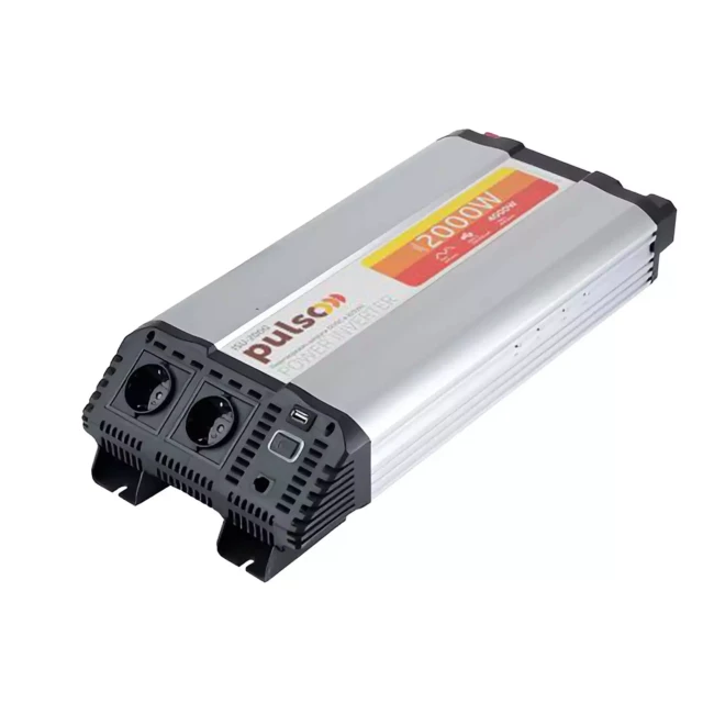 Інвертор PULSO ISU-2000 12V-220V 2000W USB-5VDC2.0A (ISU-2000)