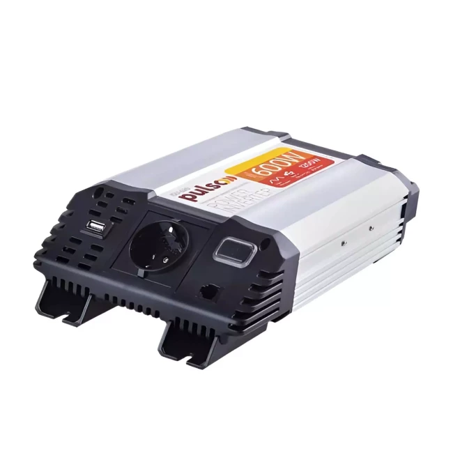 Інвертор PULSO ISU-620 12V-220V 600W USB-5VDC2.0A (ISU-620)