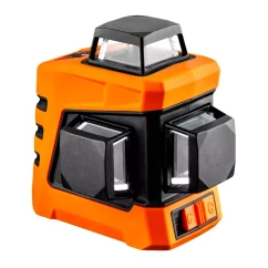 Лазерный уровень NEO TOOLS, 15 м, 3D, красный, с чехлом и железным держателем