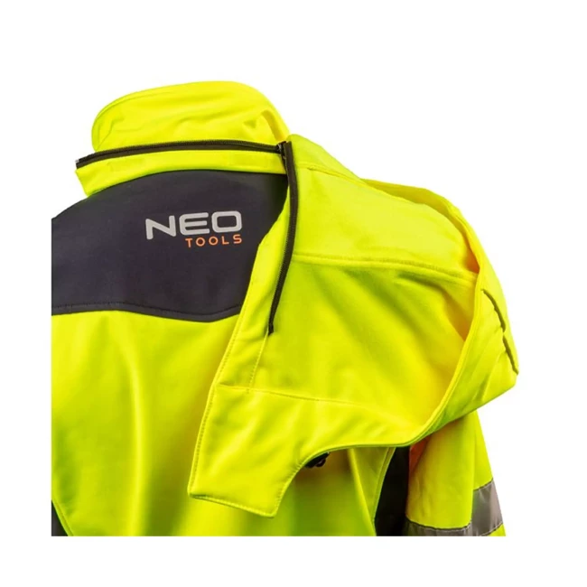 Куртка softshell световозвращающая NEO TOOLS, желтая, размер L (81-700-L)