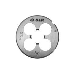 Плашка S&R HSS R6M5 М6х1,0мм