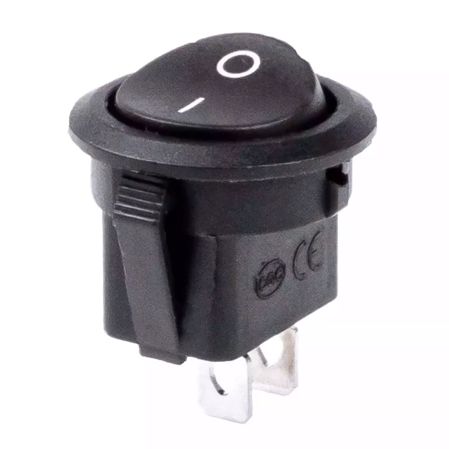 Вимикач круглий AMiO 12V 20A (030837/03083) Вимикач круглий AMiO 12V 20A (030837/03083)