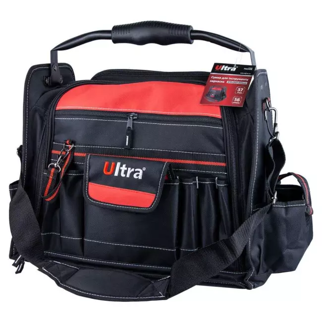 Сумка для инструмента каркасная ULTRA 56 карманов 470х260х300мм 37л (7411122) Сумка для инструмента каркасная ULTRA 56 карманов 470х260х300мм 37л (7411122)