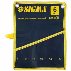 Чехол для гаечных ключей SIGMA 6 шт (6011031)
