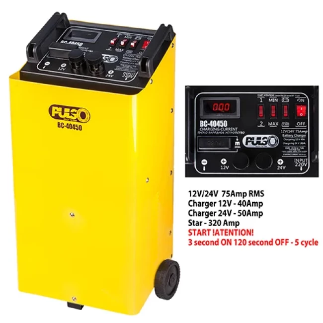 Пуско-зарядное устройство PULSO BC-40450