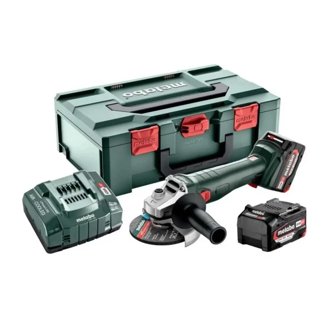 Аккумуляторная угловая шлифмашина Metabo W 18 L 9-125 (602247510)