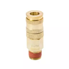 Соединение SIGMA быстросъемное усиленное с фиксатором MT 3/8" Латунь (7021621)