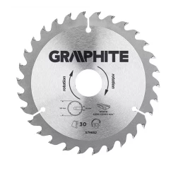 Диск отрезной GRAPHITE 165 x 30 мм, 30 зубьев