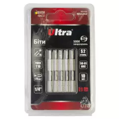 Биты ULTRA TORX 10х25мм ¼" 10 шт S2 блистер (4015352)