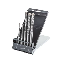 Набір свердл по бетону GRAPHITE SDS Plus, quatro, 5 шт. - 5, 6 x 110 мм + 8, 10, 12 x 160 мм
