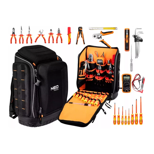 Рюкзак электрика NEO TOOLS 31 шт (01-313) - купить по доступной