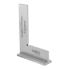 Точний квадрат з основою NEO TOOLS, DIN875/2, 150x100 мм