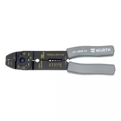 Клещи для обжима WURTH QU60 200мм 0.75–6.0 мм2 (055813)