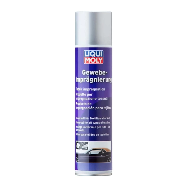 Жидкость для увлажнения тентов кабриолетов Liqui Moly Gewebe-Impragnierung 0,4 л (1594) Жидкость для увлажнения тентов кабриолетов Liqui Moly Gewebe-Impragnierung 0,4 л (1594)
