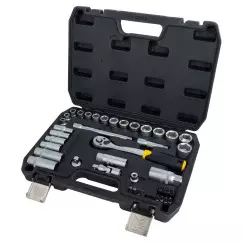 Набор насадок торцевых и бит SIGMA 3/8" 39 шт CrV mid (6003601)