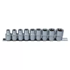 Набор насадок SIGMA Torx 1/2" 9 шт на планке CrV (6086961)