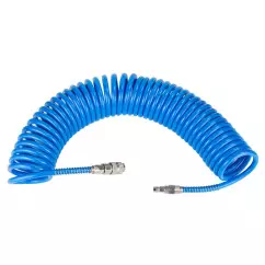 Шланг спиральный SIGMA полиуретановый PU 10м 6.5х10мм (7012121)