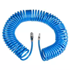 Шланг спиральный SIGMA полиуретановый PU 15м 6.5х10мм (7012131)