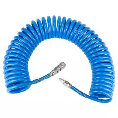 Шланг спиральный SIGMA полиуретановый PU 10м 8х12мм (7012221)