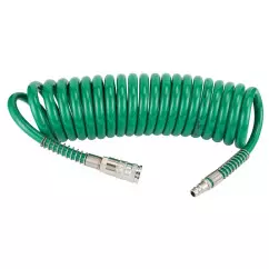 Шланг спиральный REFINE полиуретановый PU 5м 8х12мм (7012261)