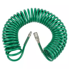 Шланг спиральный REFINE полиуретановый PU 10м 6.5х10мм (7012171)