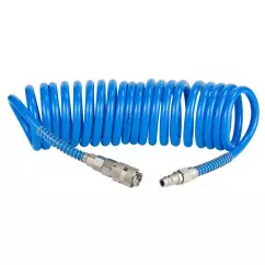 Шланг спиральный SIGMA полиуретановый PU 5м 6.5х10мм (7012111)