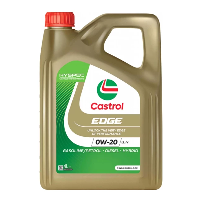 Моторное масло Castrol Edge 0W-20 LL IV (HL) 4л Моторное масло Castrol Edge 0W-20 LL IV (HL) 4л