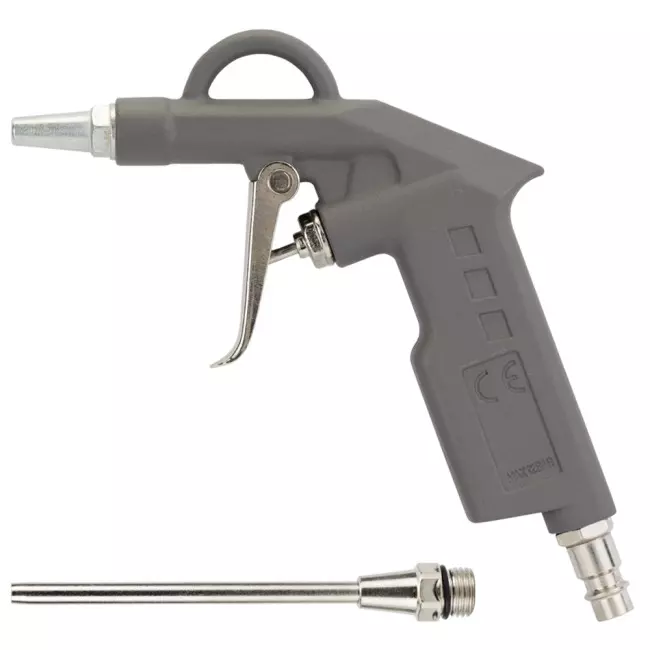 Пистолет продувочный SIGMA пневматический (металлический корпус) 26/122мм (6831051) Пистолет продувочный SIGMA пневматический (металлический корпус) 26/122мм (6831051)