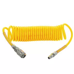 Шланг спиральный GRAD PU 15м 5.5х8мм (7011735)