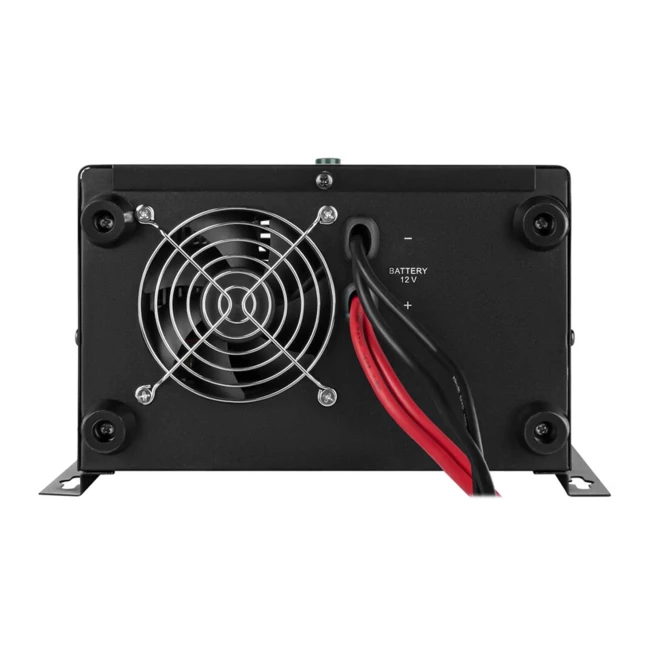 ДБЖ LogicPower LPY-W-PSW-500VA+(350Вт)5A/10A,Lin.int., AVR, 1 x євро, LCD, метал, з правильною синусоїдою 12V,2LP (LP4142)