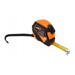 Рулетка NEO TOOLS стальная 7,5 м х 25 мм, автоблокировка, кнопка стоп, магнит (67-234)