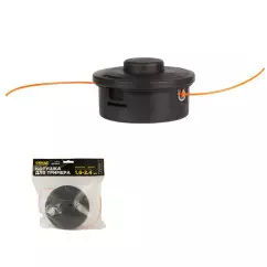 Катушка SIGMA для триммера ручная M10х1.25 1.6-2.4мм пластиковый корпус (5613641)