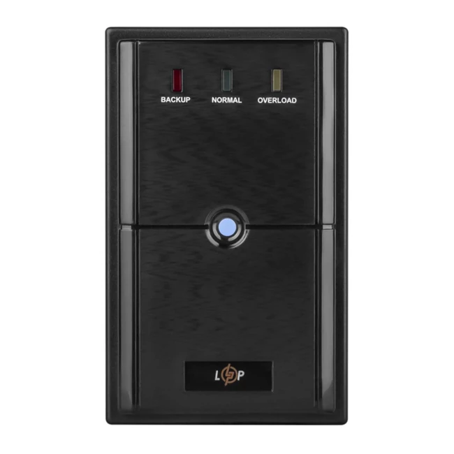 ДБЖ LogicPower LPM-625VA, Lin.int., AVR, 2x x євро, метал (LP4976)
