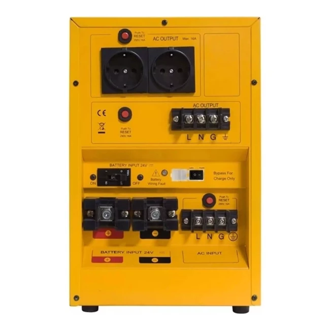 ИБП CyberPower CPS1500PIE, 1500VA, с правильной синусоидой 24V, под внешний АКБ
