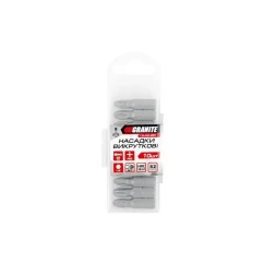 Насадка отверточная Granite PH3 25 мм 1/4 S2 набор 10 шт
