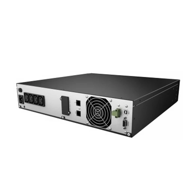 ИБП NJOY Argus 1200 (UPLI-LI120AG-CG01B), Lin.int., 4 x IEC, USB, LCD,металл (Argus 1200)