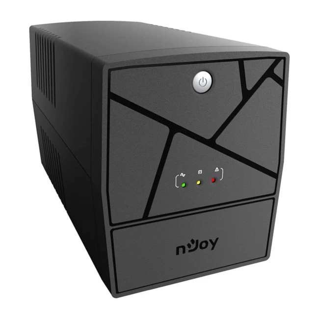 ДБЖ NJOY Keen 2000, Lin.int., AVR, 4 x євро, USB, пластик, (UPLI-LI200KU-CG01B)
