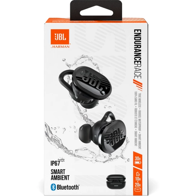Навушники JBL Endurance Race Black (JBLENDURACEBLK)