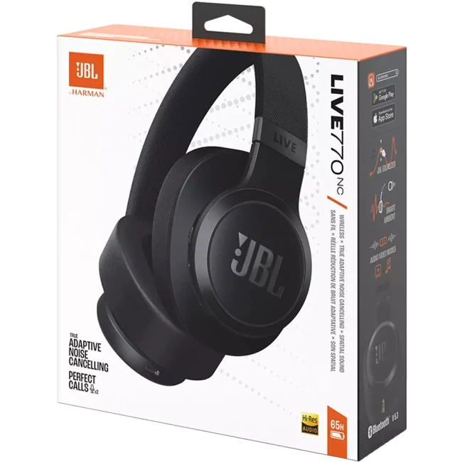 Наушники JBL Live 770 NC Black (JBLLIVE770NCBLK)