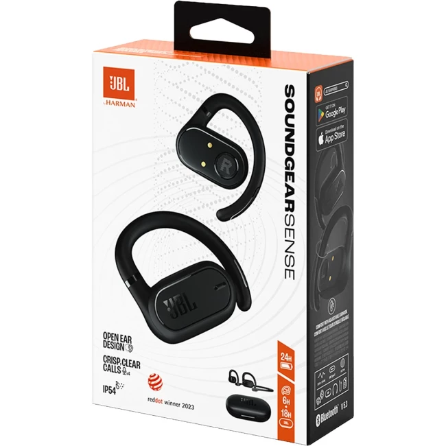 Наушники JBL Soundgear Sense Black (JBLSNDGEARSNSBLK)