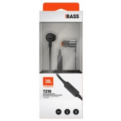 Наушники JBL T210 Black (JBLT210BLK)