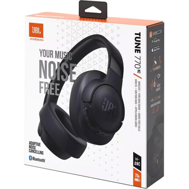 Навушники JBL Tune 770 NC Black (JBLT770NCBLK)
