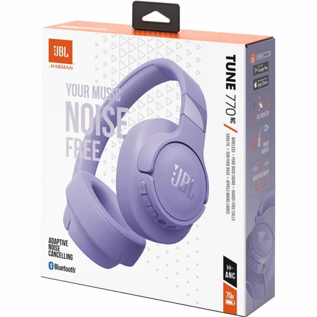 Наушники JBL Tune 770 NC Purple (JBLT770NCPUR)